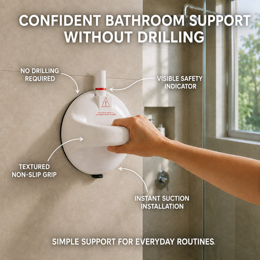 AquaBrace™ Shower Handle
