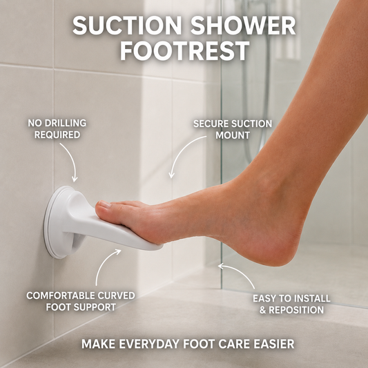 AquaBrace™ Shower Foot Rest